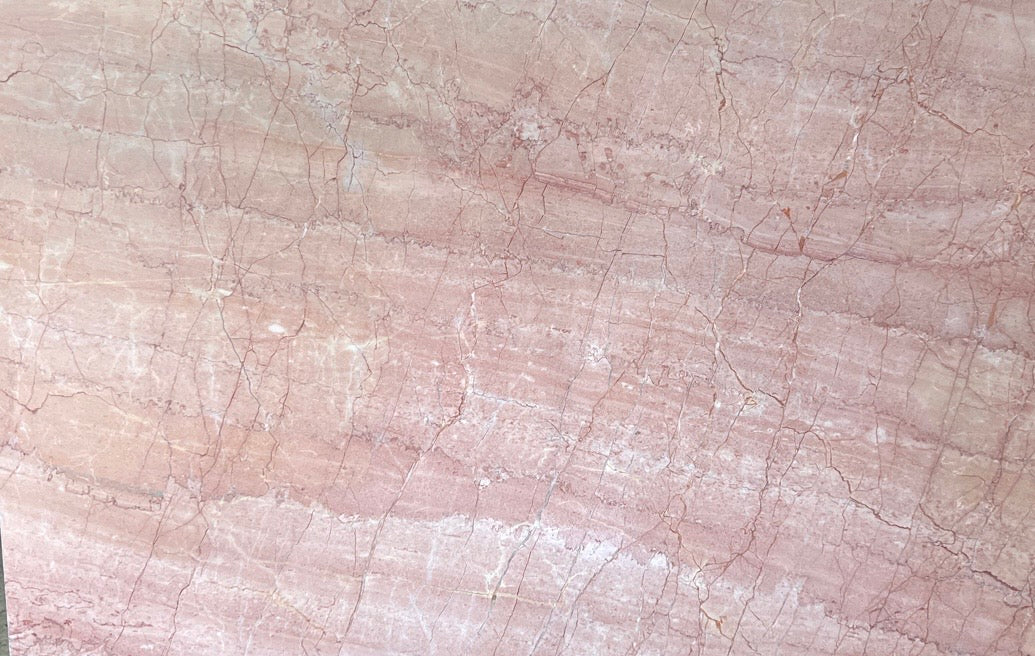 Rose Cream Single Wall Mounted Marble Basin | Luxury Stone Wash Basin