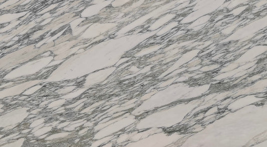 Arabescato Corchia Fluted Marble Bathtub | Luxury Stone Bathtub
