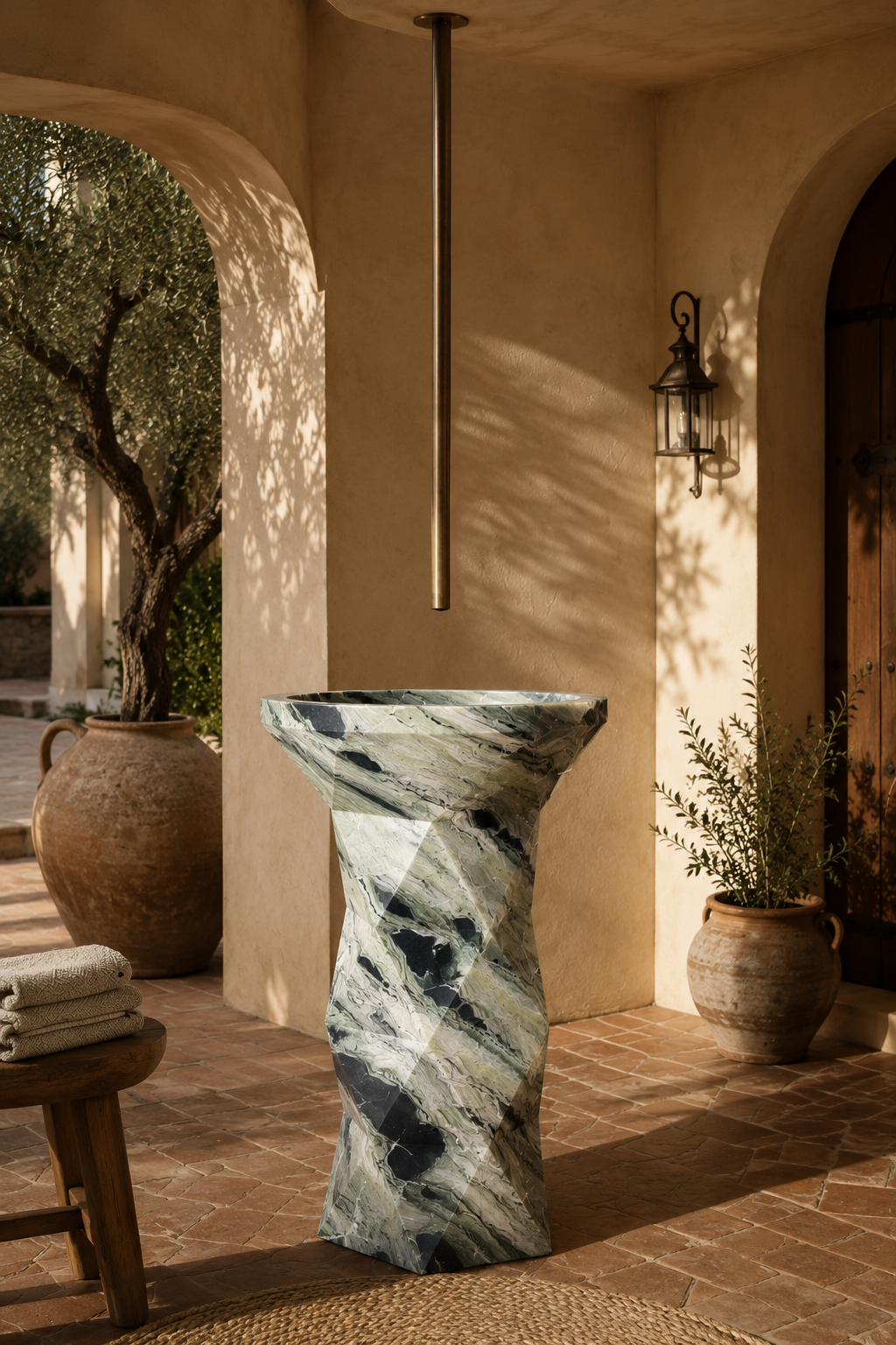 Shangri La green basin 