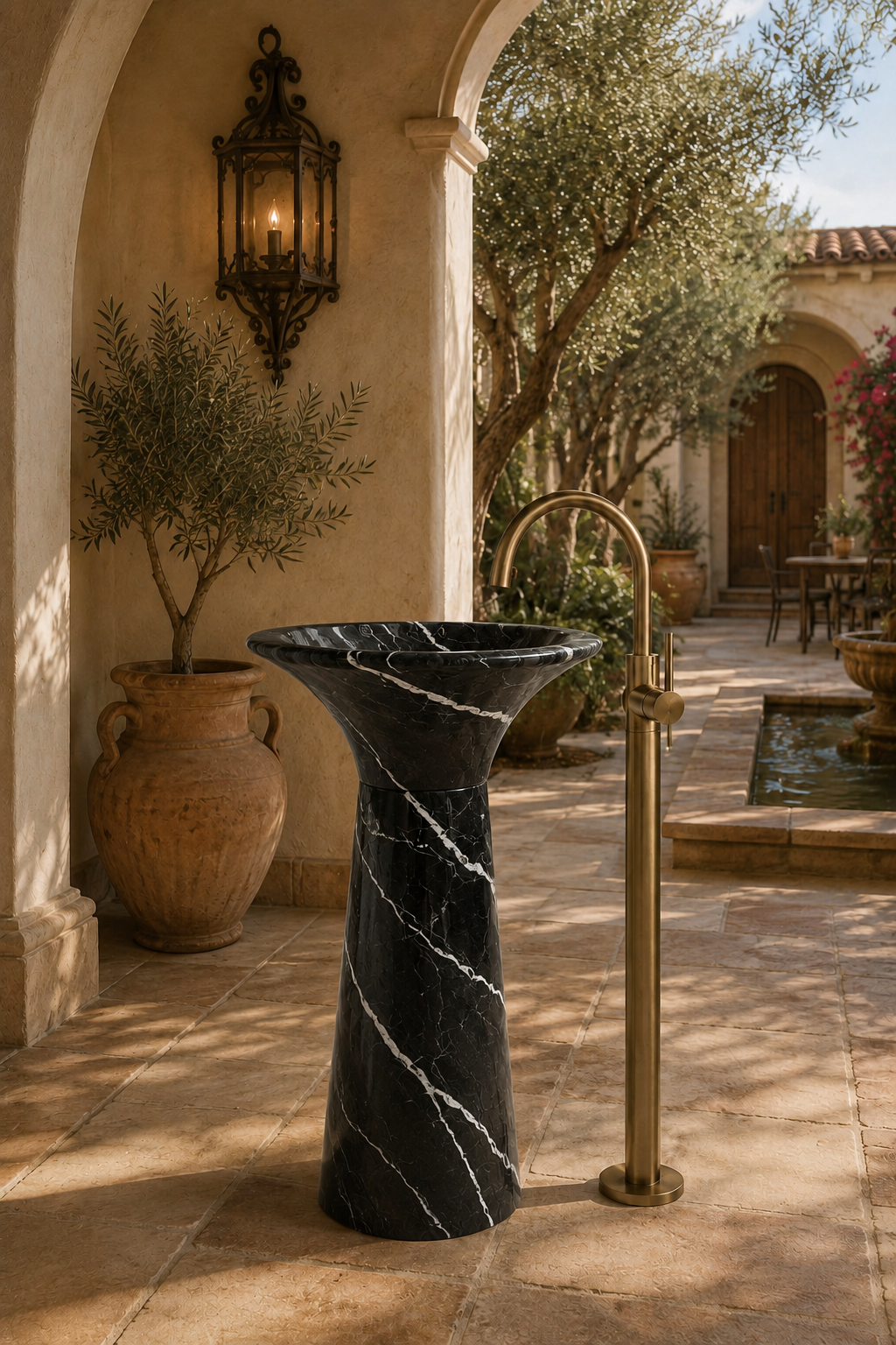 Nero Marquita freestanding sink 