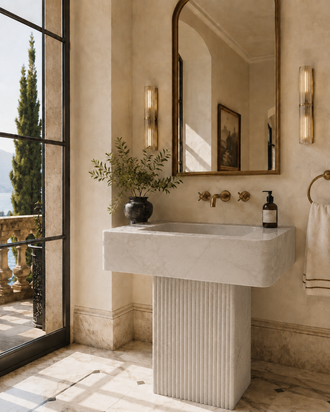 The Portofino Collection | Luxury Freestanding Marble Basins