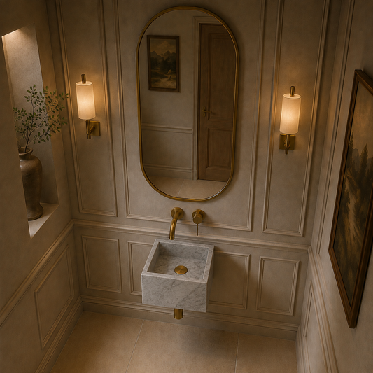 Piccolo Collection Luxury Mini Stone Basins – Taj Mahal, product view 8