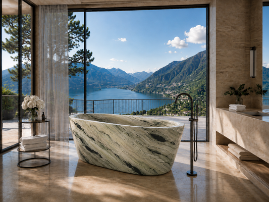 The Beaumont Collection | Luxury Freestanding Marble Bathtub