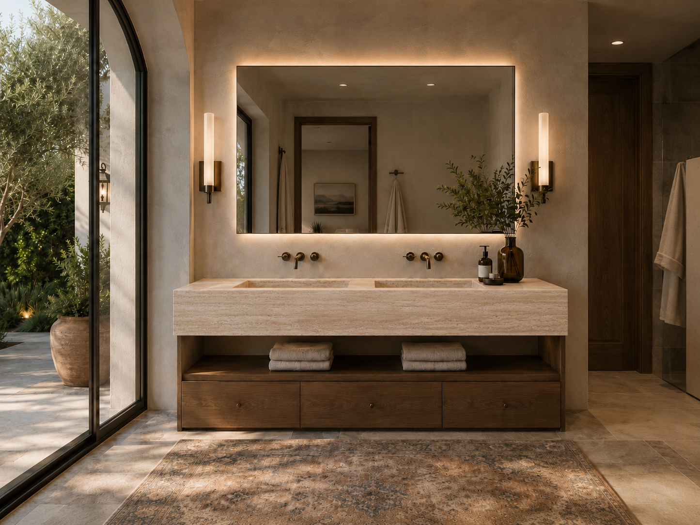 Grande Aurelia Collection | Luxury Stone Wash Basin