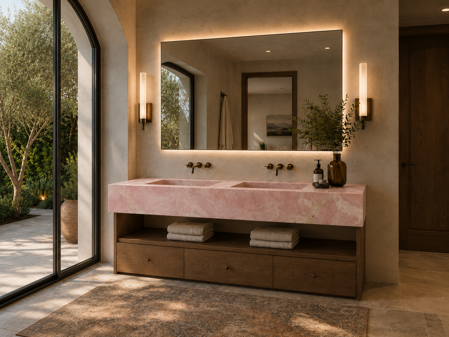 Grande Aurelia Collection | Luxury Stone Wash Basin