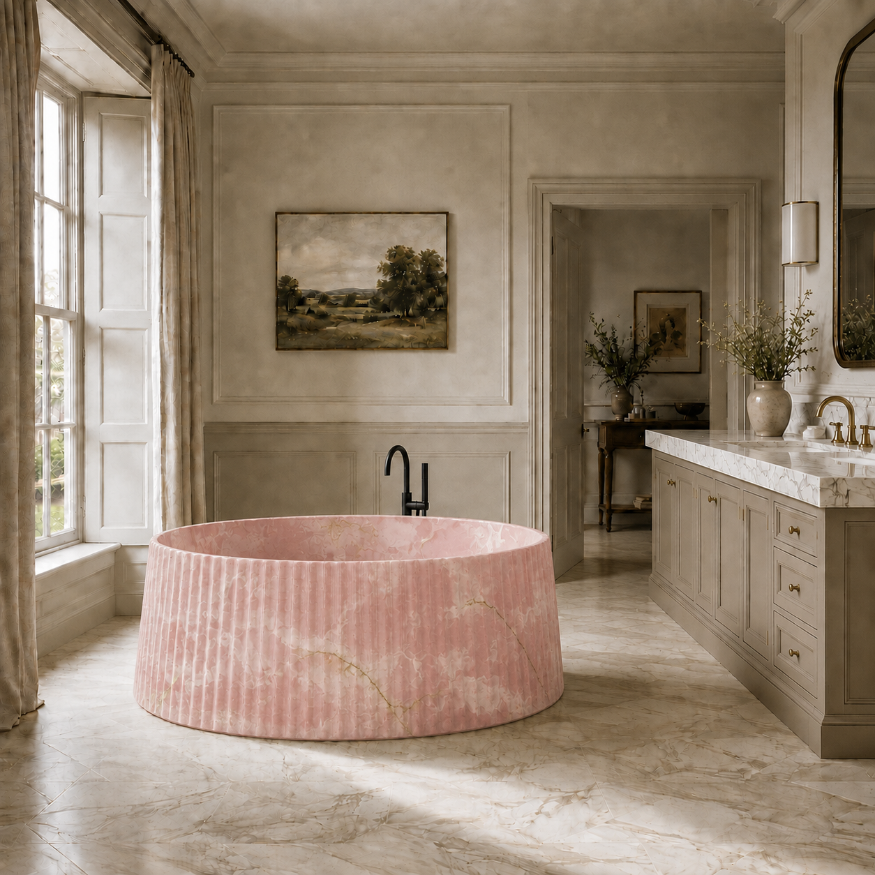 The Manor House Collection | Luxury Freestanding Marble Bathtub