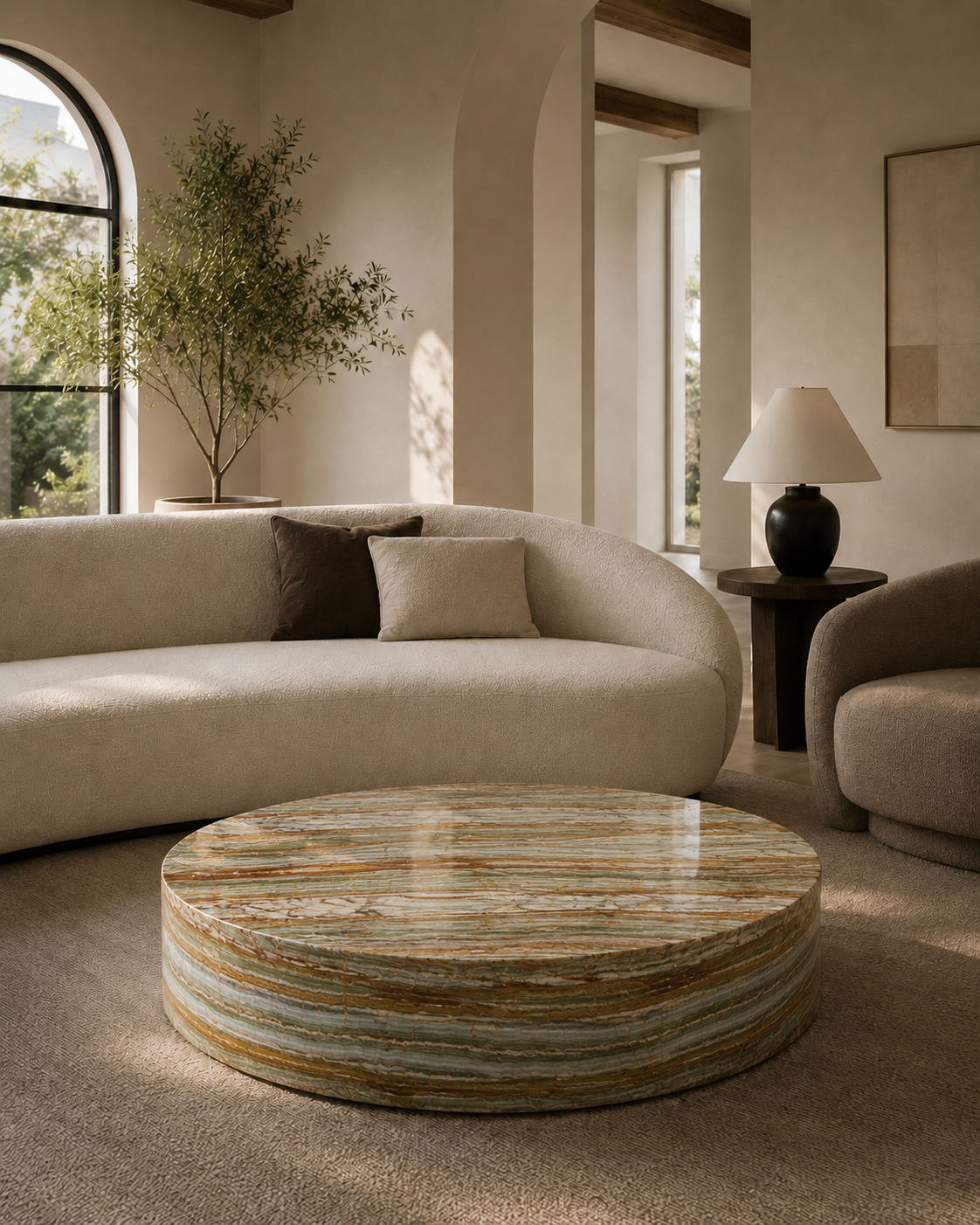The Cavallo Collection | Luxury Stone Coffee Table