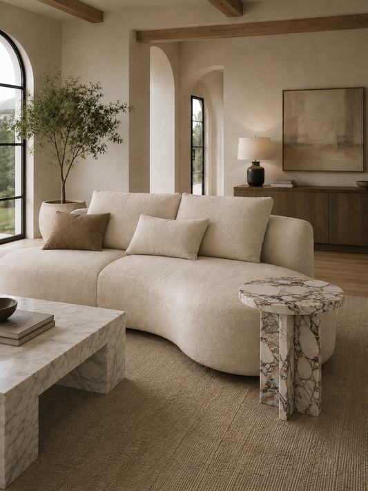 The Arco Collection | Luxury Marble Side Table