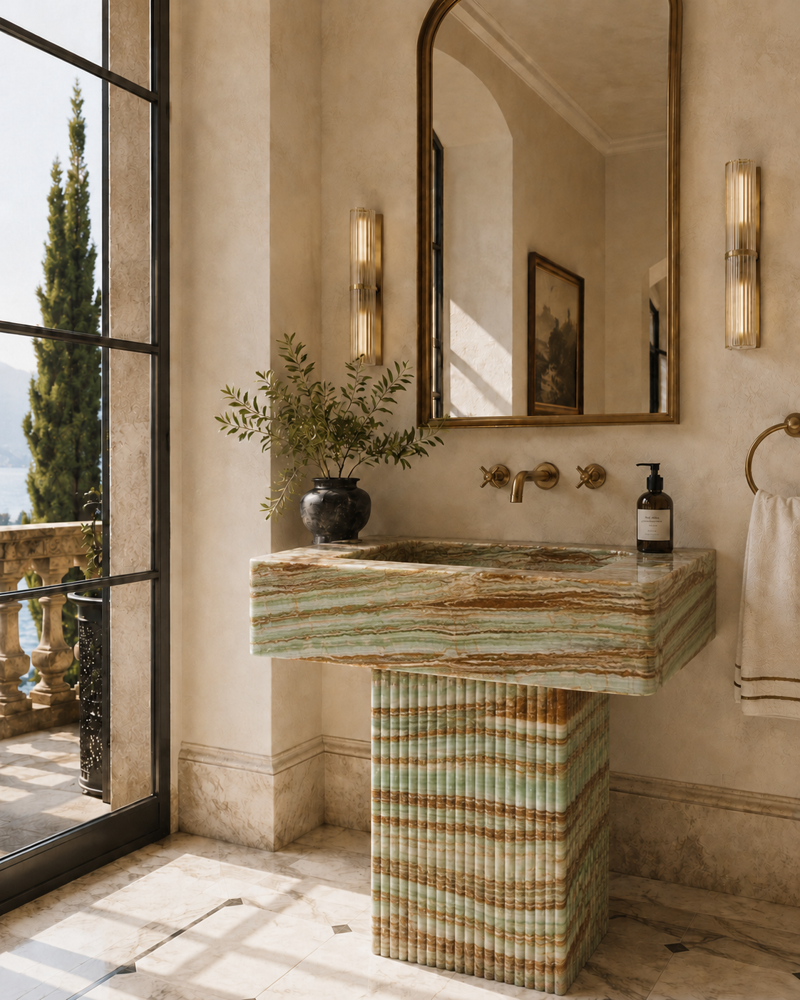 The Portofino Collection | Luxury Freestanding Marble Basins