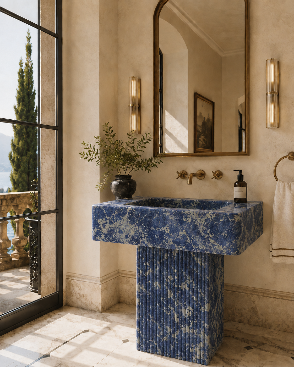 The Portofino Collection | Luxury Freestanding Marble Basins