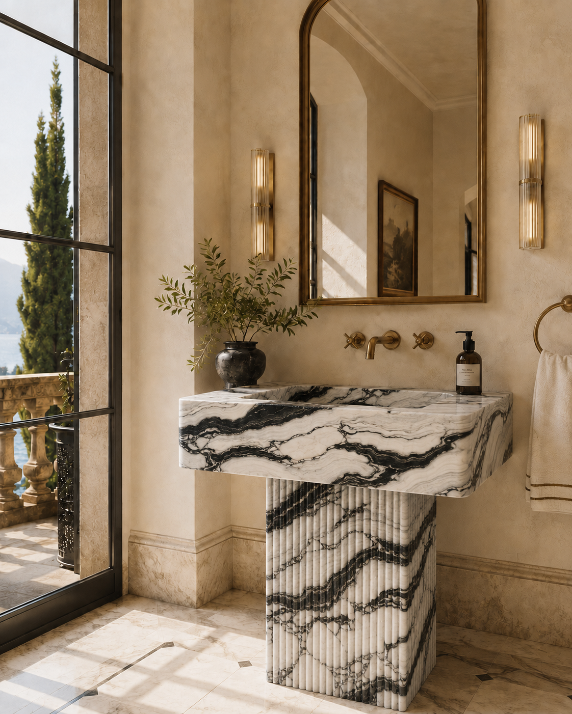 The Portofino Collection | Luxury Freestanding Marble Basins