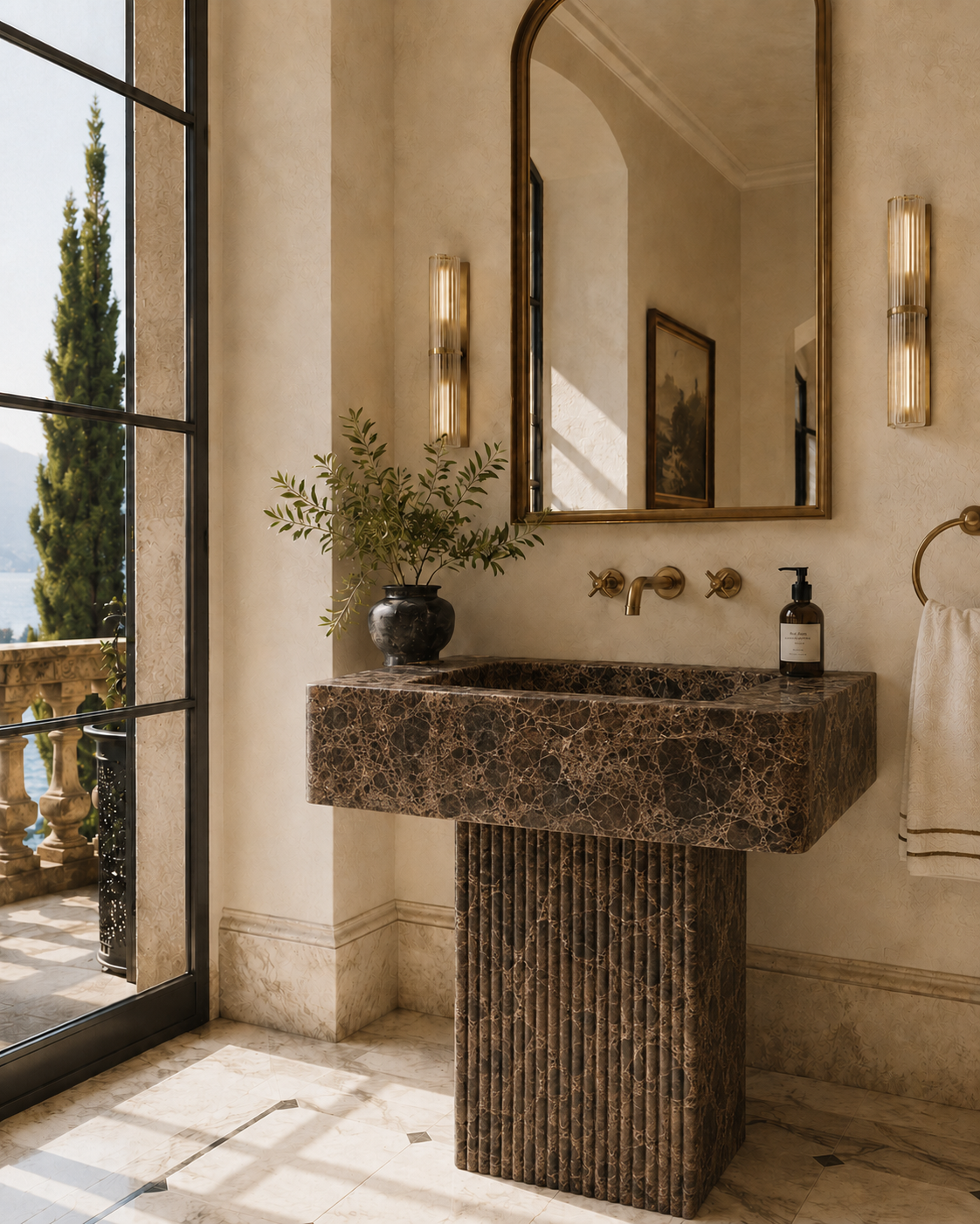 The Portofino Collection | Luxury Freestanding Marble Basins