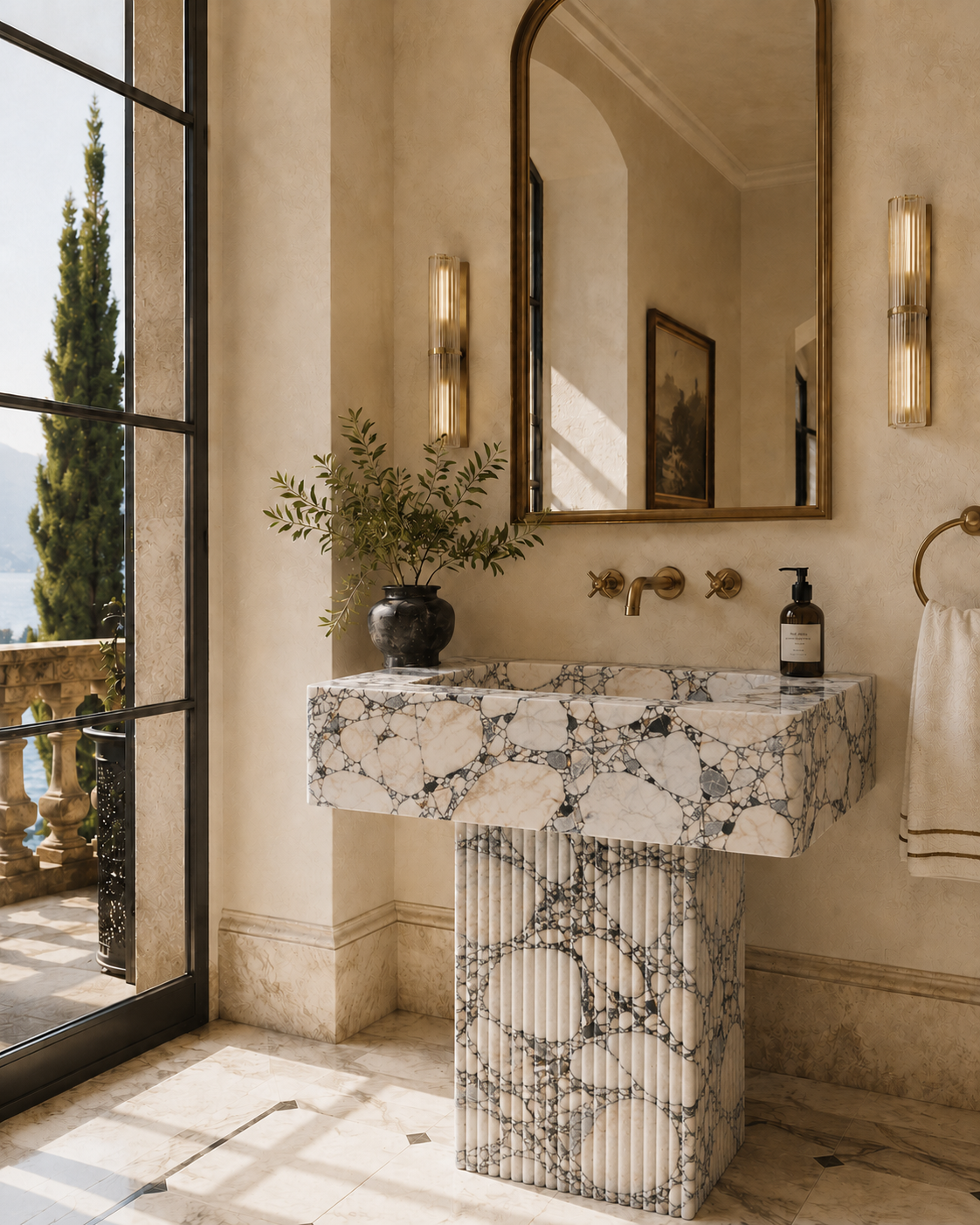The Portofino Collection | Luxury Freestanding Marble Basins