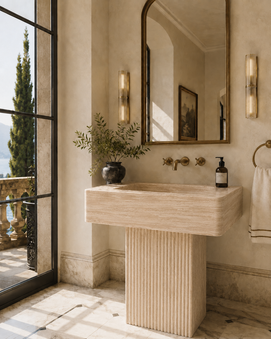 The Portofino Collection | Luxury Freestanding Marble Basins