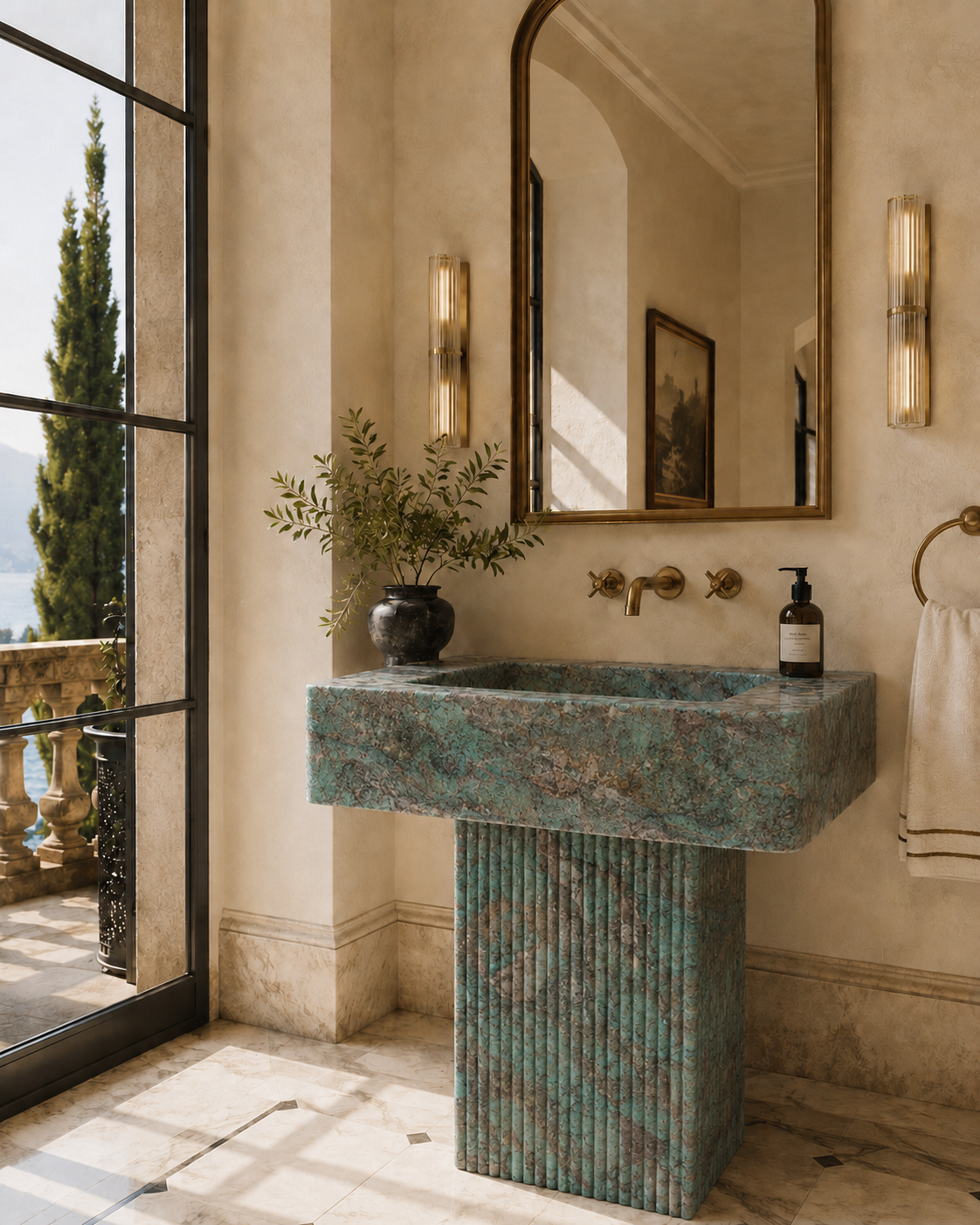 The Portofino Collection | Luxury Freestanding Marble Basins