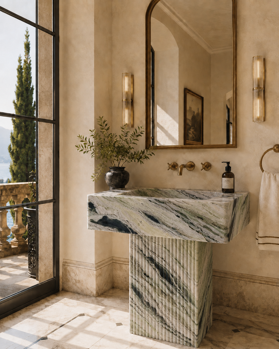 The Portofino Collection | Luxury Freestanding Marble Basins