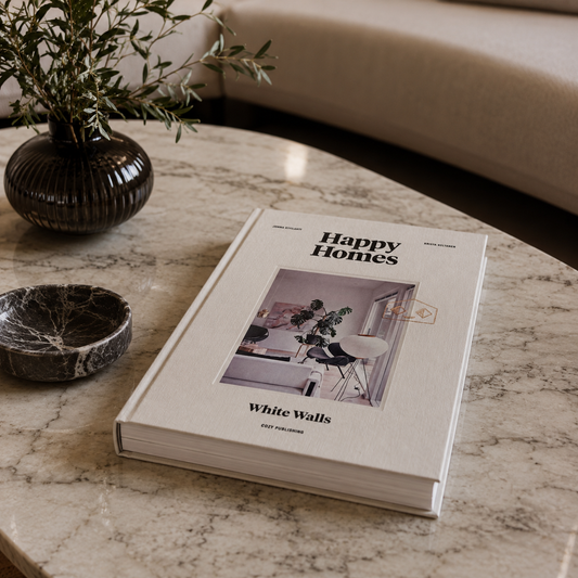Happy Homes: White Walls Coffee Table Book – product view 1