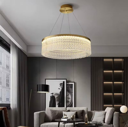 rock style crystal chandelier