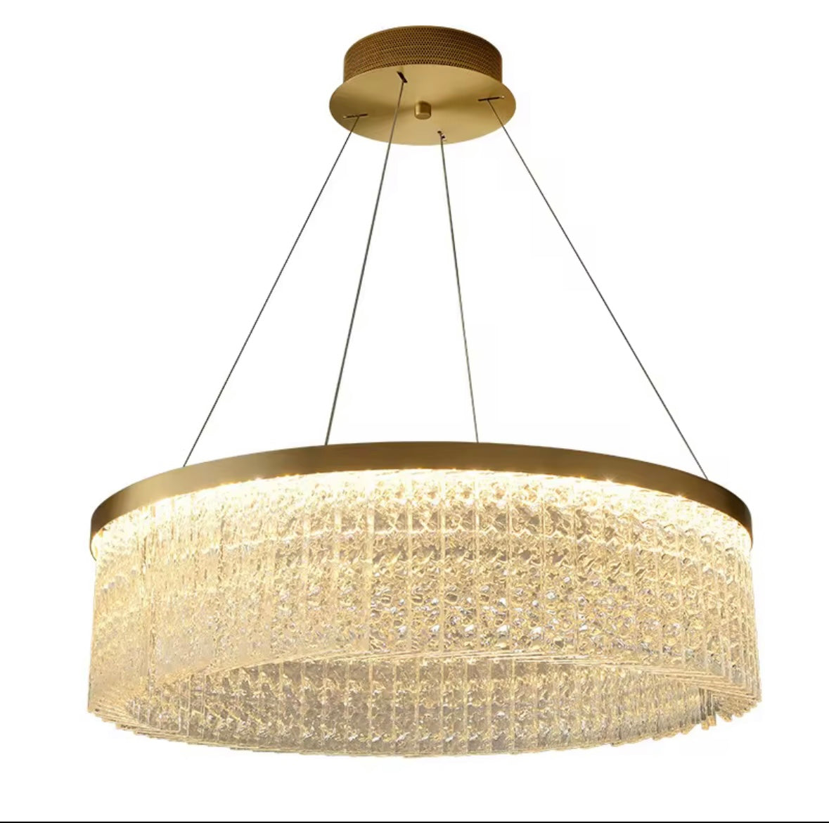 rock style crystal chandelier