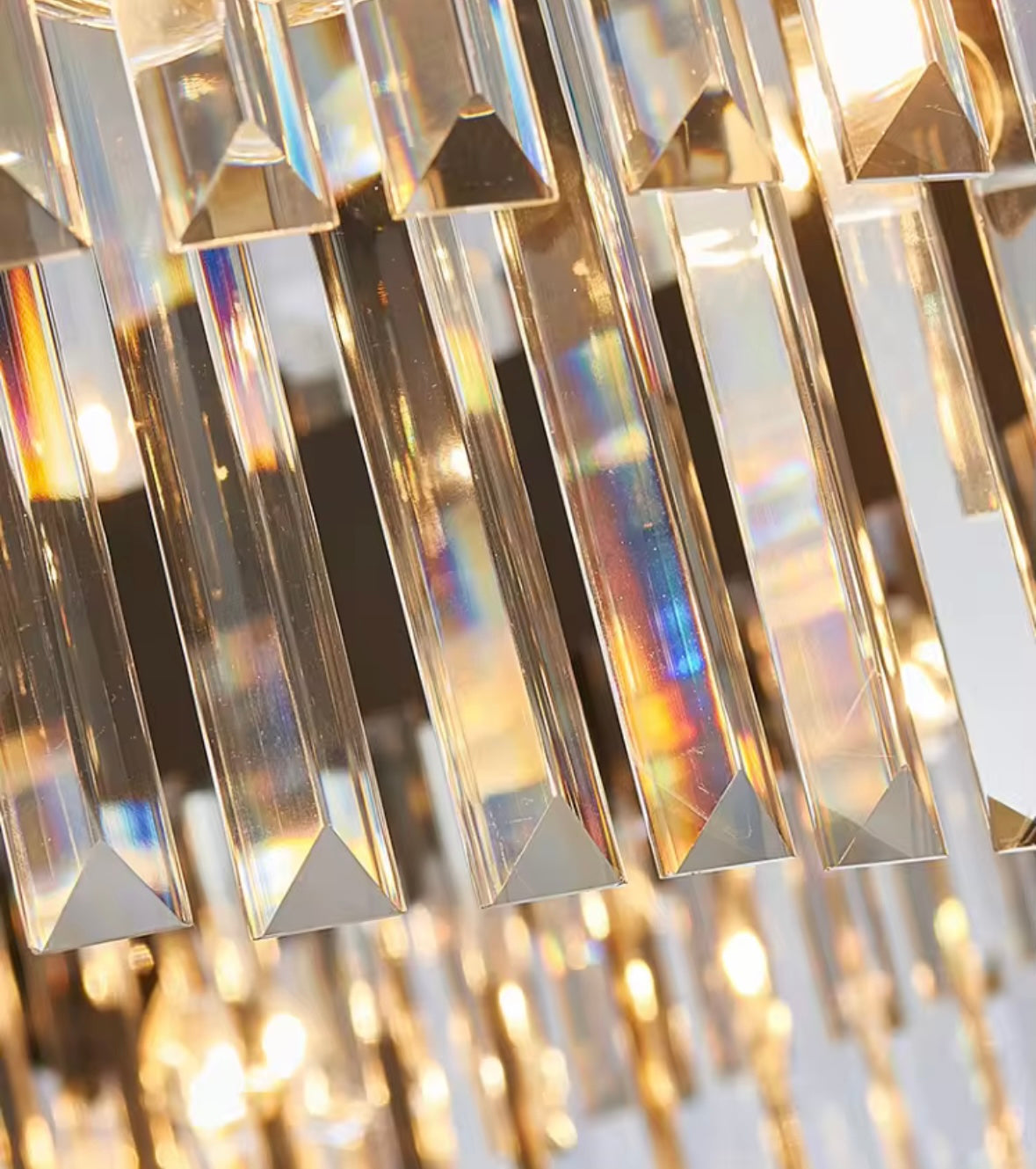 modern black and gold chandelier