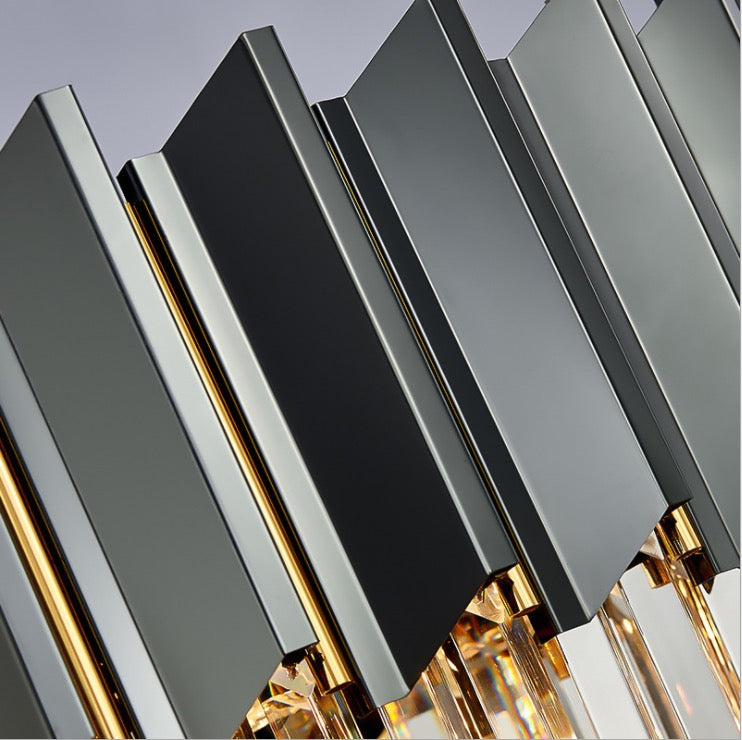 Layered Crystal Chandelier ✨